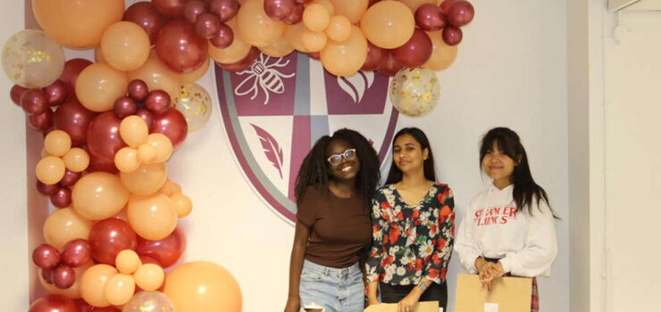 Image of Class of 2022 celebrate best ever GCSE results